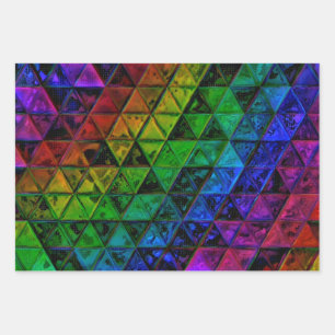 Pride Glass Wrapping Paper Sheets