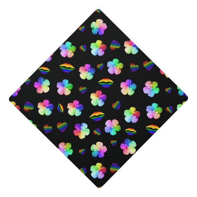 Pride Graduation Cap Topper (Front)