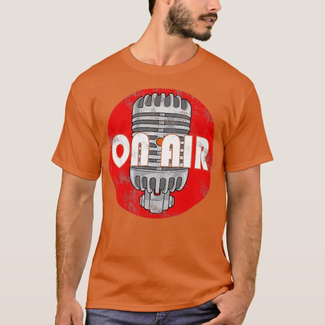 Pride Ham Radio Operator  Broadcasting ON AIR T-Shirt (Front)