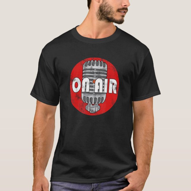 Pride Ham Radio Operator Classic Broadcasting ON A T-Shirt (Front)