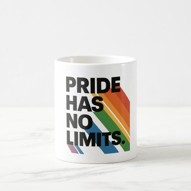 Pride Has No Limits | Disability Pride Month  Coffee Mug (Center)