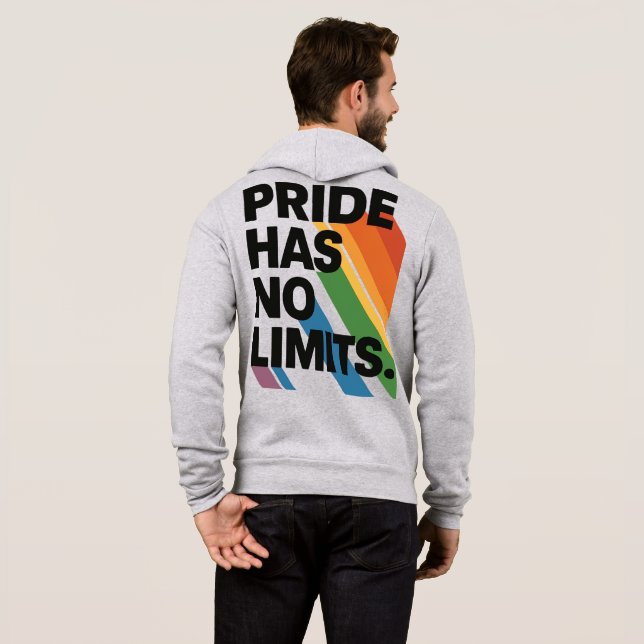 Pride Has No Limits | Disability Pride Month  Hoodie (Back Full)