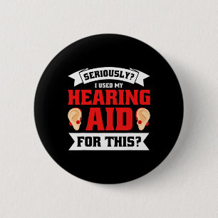 Pride Hearing Loss Awareness Deaf Awareness 5 Button