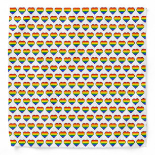 PRIDE HEART BANDANA