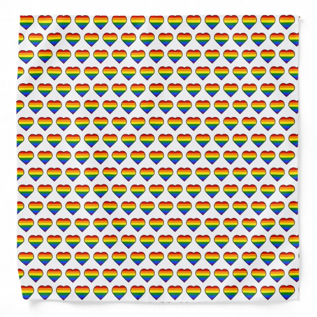 PRIDE HEART BANDANA (Front)