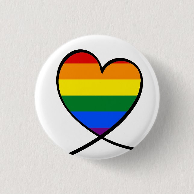 Pride Heart Button (Front)