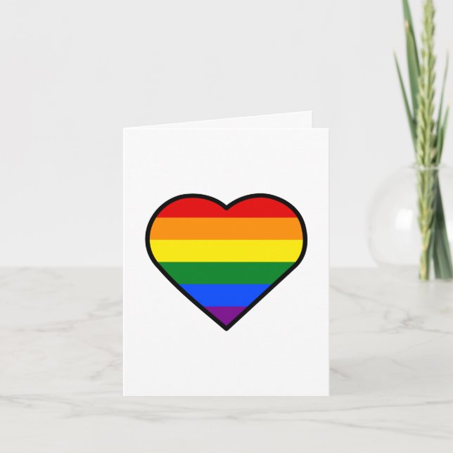 PRIDE HEART Card (Front)