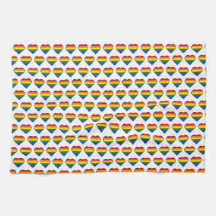 PRIDE HEART KITCHEN TOWEL