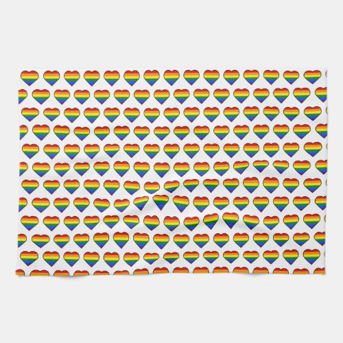 PRIDE HEART KITCHEN TOWEL
