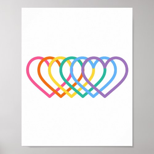 Pride heart poster