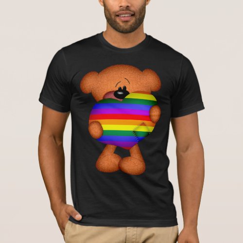 Pride Heart Teddy Bear T_Shirt