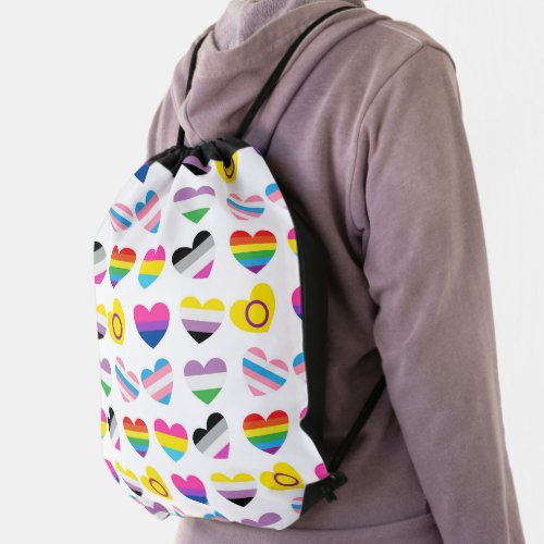 Pride Hearts Backpack