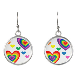 pride hearts bg earrings