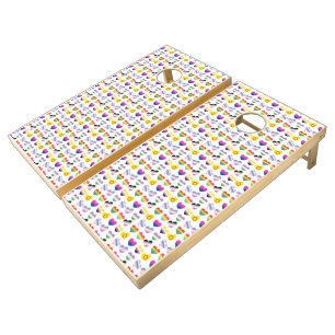 Pride Hearts Cornhole Set
