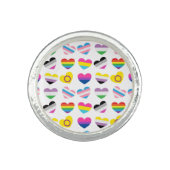 Pride Hearts Ring (Front)
