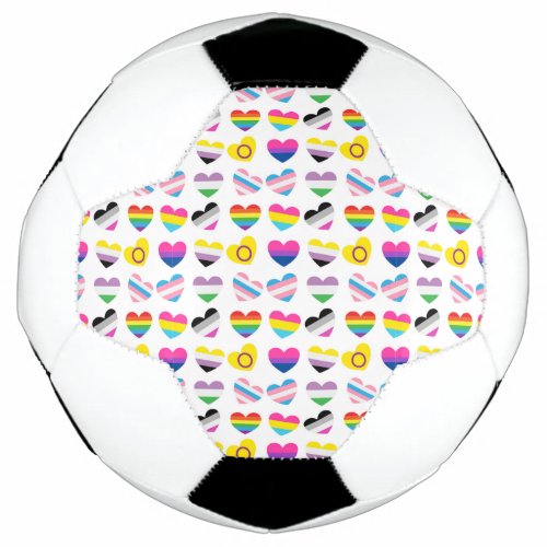 Pride Hearts Soccer Ball