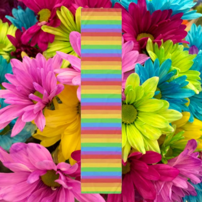 Pride Horizon: Horizontal Rainbow Flag Scarf (Creator Uploaded)