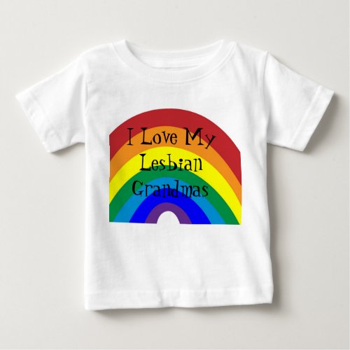 Pride I love my grandmas Baby T_Shirt