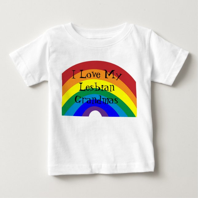 Pride: I love my grandmas Baby T-Shirt (Front)