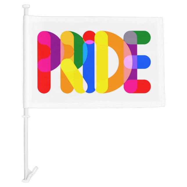 Pride in Design Car Flag (Front)