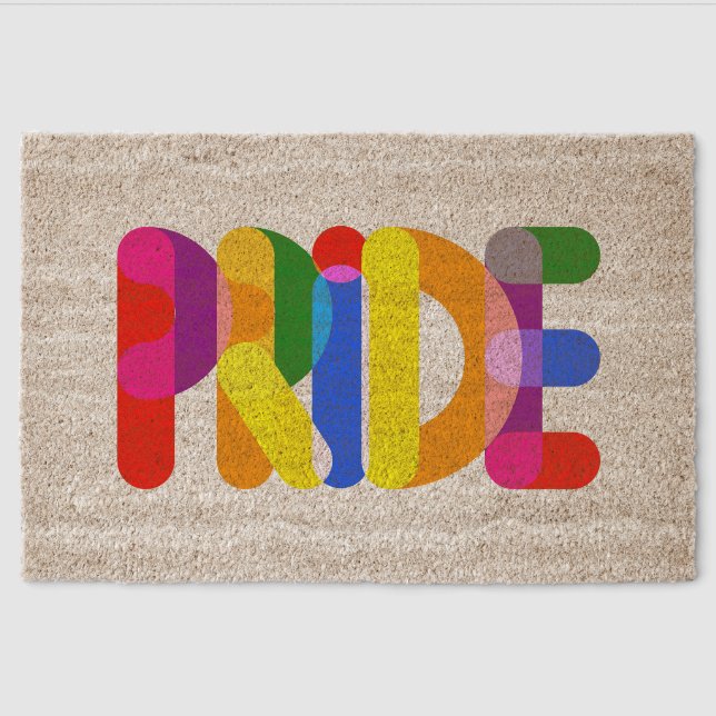 Pride in Design Fiber Doormat (Front)