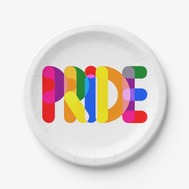 Pride in Design Paper Plates (Front)