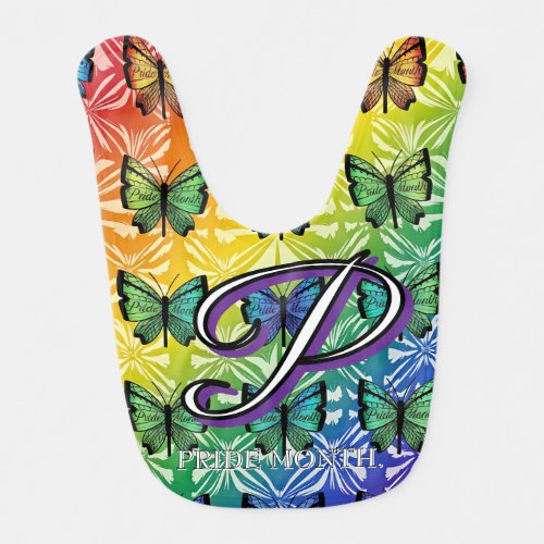 Pride in Flight Collection Baby Bib