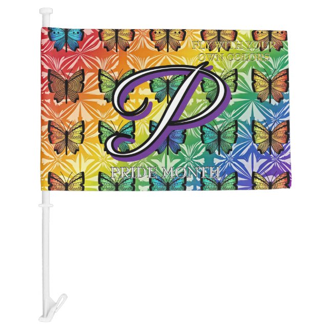 Pride in Flight Collection Car Flag (Front)