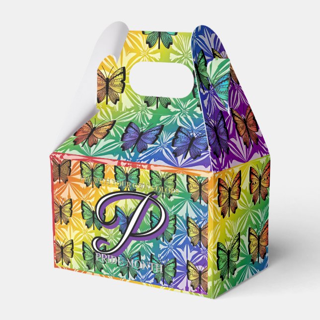 Pride in Flight Collection Favor Boxes (Front Side)