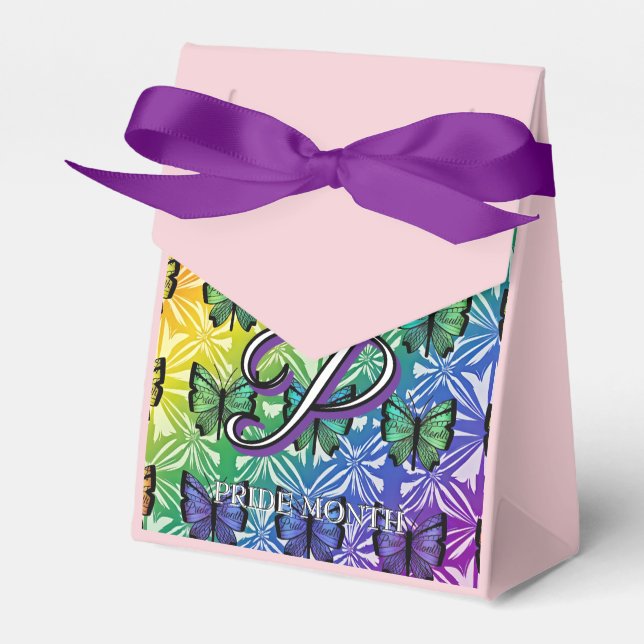 Pride in Flight Collection Favor Boxes (Front Side)