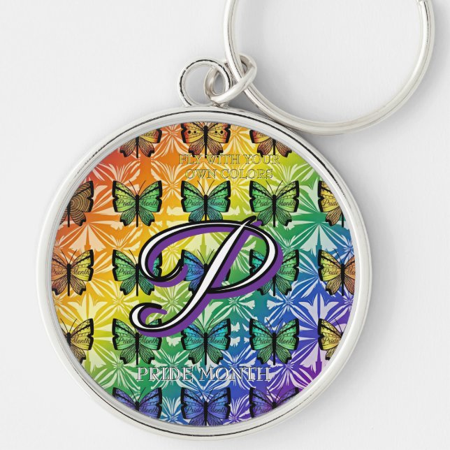 Pride in Flight Collection Keychain (Front)