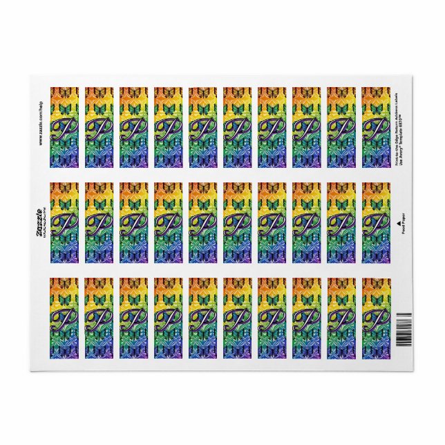 Pride in Flight Collection Label (Full Sheet)