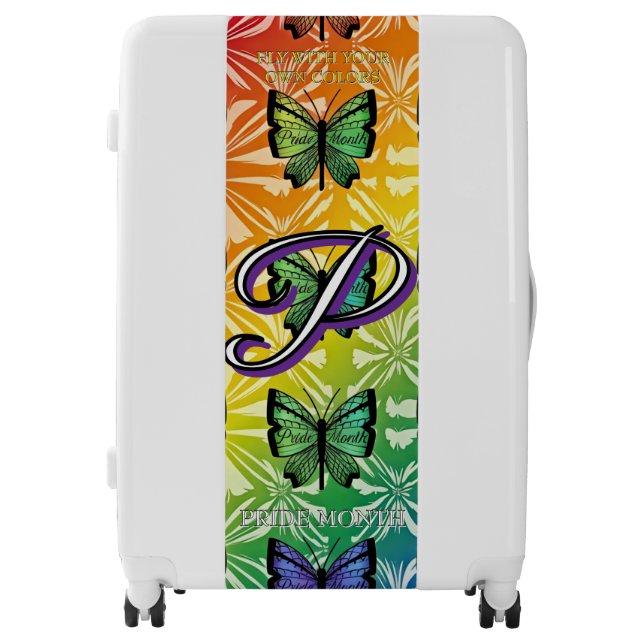 Pride in Flight Collection Luggage (Front)