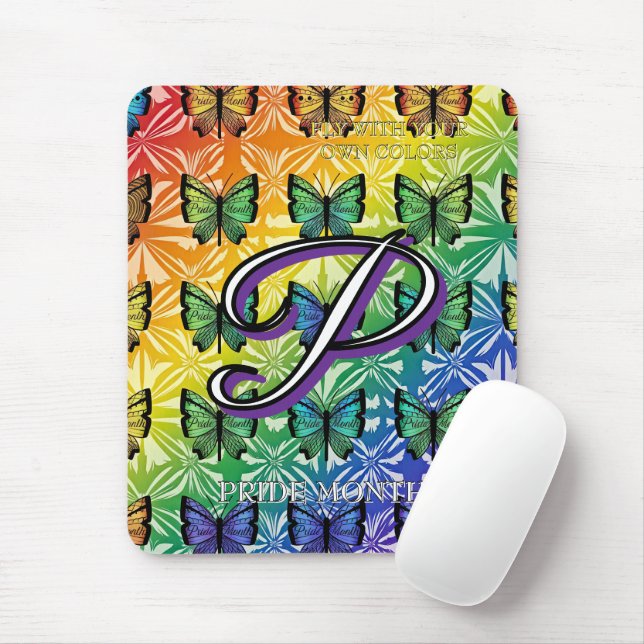 Pride in Flight Collection Mouse Pad (With Mouse)