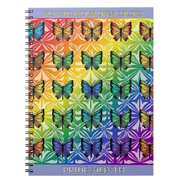 Pride in Flight Collection Notebook (Front)