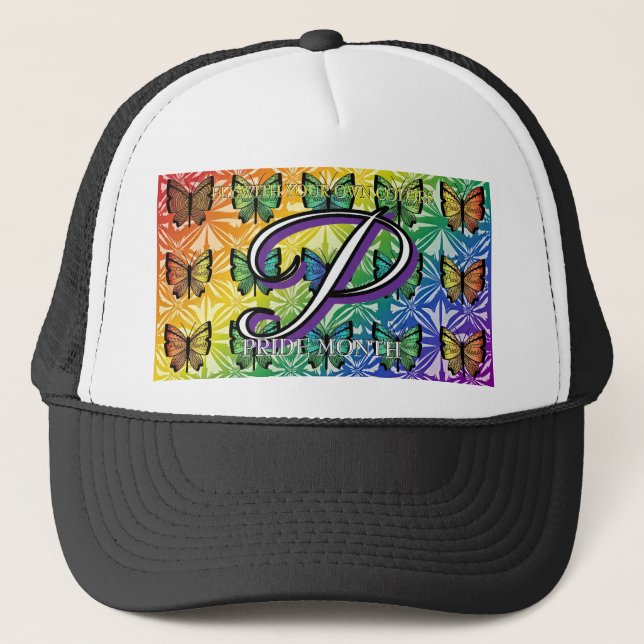 Pride in Flight Collection Trucker Hat (Front)