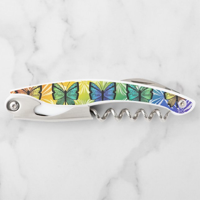 Pride in Flight Collection Waiter's Corkscrew (Front)
