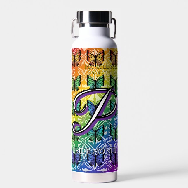 Pride in Flight Collection Water Bottle (Front)