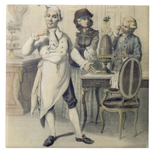 Pride in the Kitchen, from a series of prints depi Ceramic Tile
