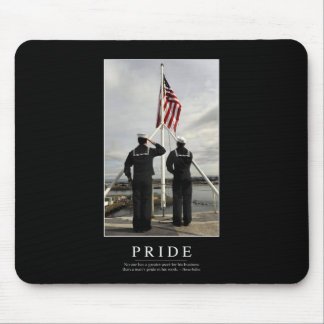 Pride: Inspirational Quote 1 Mouse Pad