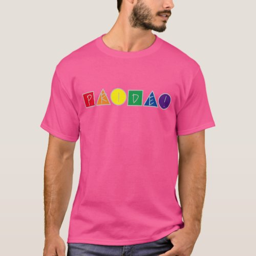 Pride is Universal Rainbow flag Gay Pride T_Shirt