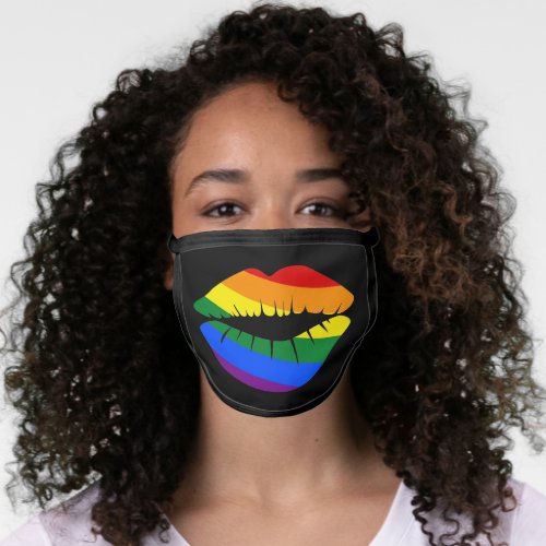 Pride Kiss Face Mask