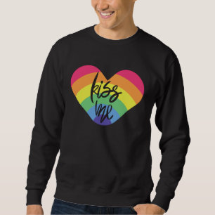 Pride- kiss me. love is fair.        hoodie