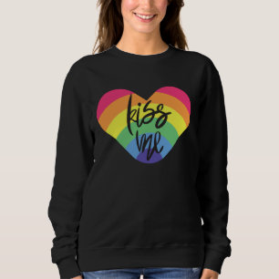 Pride- kiss me. love is fair. hoodie