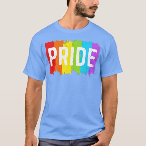 Pride  LGB Rainbow Gay Lesbian  Women Men Kids  T_Shirt