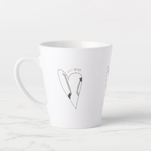 Pride lgbt espresso mug love is love