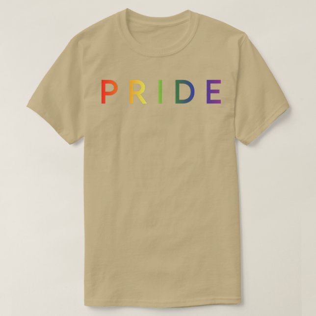 PRIDE  LGBT Gay Pride Month  T-Shirt (Design Front)