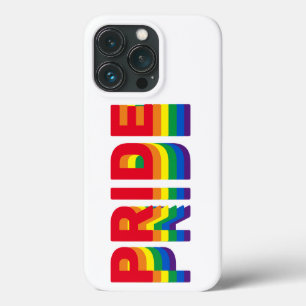 Pride lgbt lgbtq queer gay rainbow colors iPhone 13 pro case