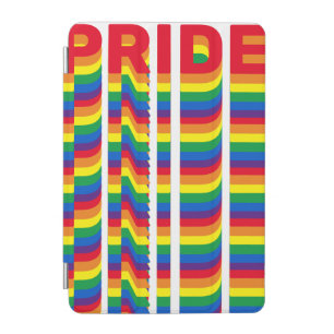 Pride lgbt lgbtq queer gay rainbow colors pattern iPad mini cover