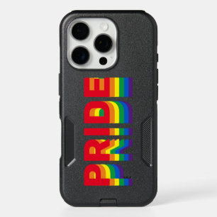 Pride lgbt lgbtq queer gay rainbow retro colors iPhone 16 pro case